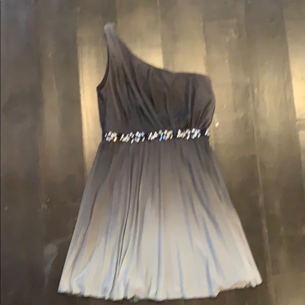 Semi formal Grey Ombré Junior Dress